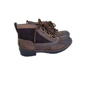 Women’s UGG Greda Waterproof Boot, Chestnut, Size 6.5